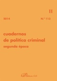Cuadernos de política criminal. Número 113