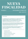 Nueva fiscalidad. Año 2014, Número 5