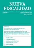 Nueva fiscalidad. Año 2014, Número 1