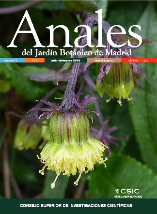 Anales del Jardín Botánico de Madrid Vol. 75, Número 2
