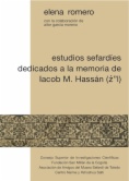 Estudios sefardíes dedicados a la memoria de Iacob M. Hassán