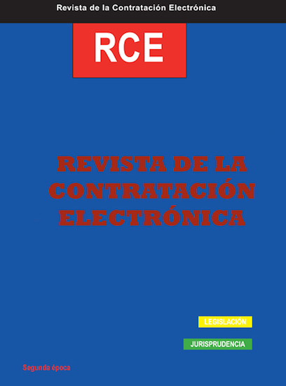 Revista de la contratación electrónica Número 112
