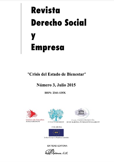 Revista Derecho Social y Empresa. Número 3, julio 2015